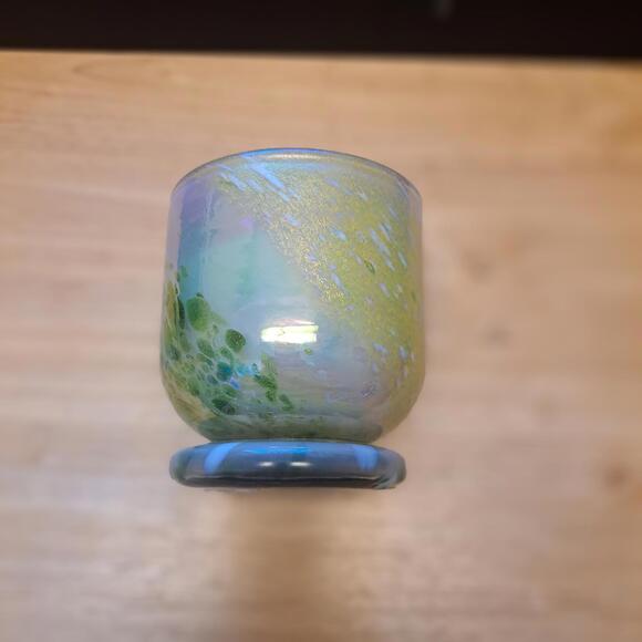 Anthropologie Laney Fresh 'Fern Moss' Cheena Glass Candle - Pre-owned - Picture 2 of 4